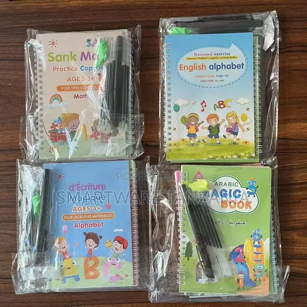 Magic Copybook Bundle for Math, English, French & Arabic - Buy in Dar es Salaam, Tanzania | Smartware