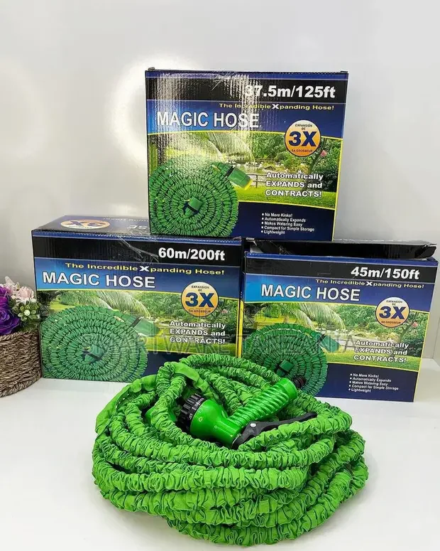 Magic Expandable Garden Hose 3x Flexible No-kink Spray Gun - Buy in Dar es Salaam, Tanzania | Smartware