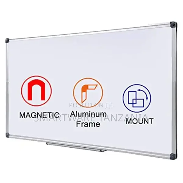 Magnetic White Board Dry Erase Board With Pen Tray 70×100cm - Buy in Dar es Salaam, Tanzania | Smartware