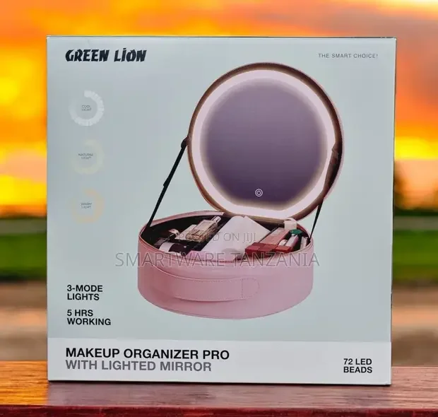 Light Up Makeup Bag with Mirror - Buy in Dar es Salaam, Tanzania | Smartware