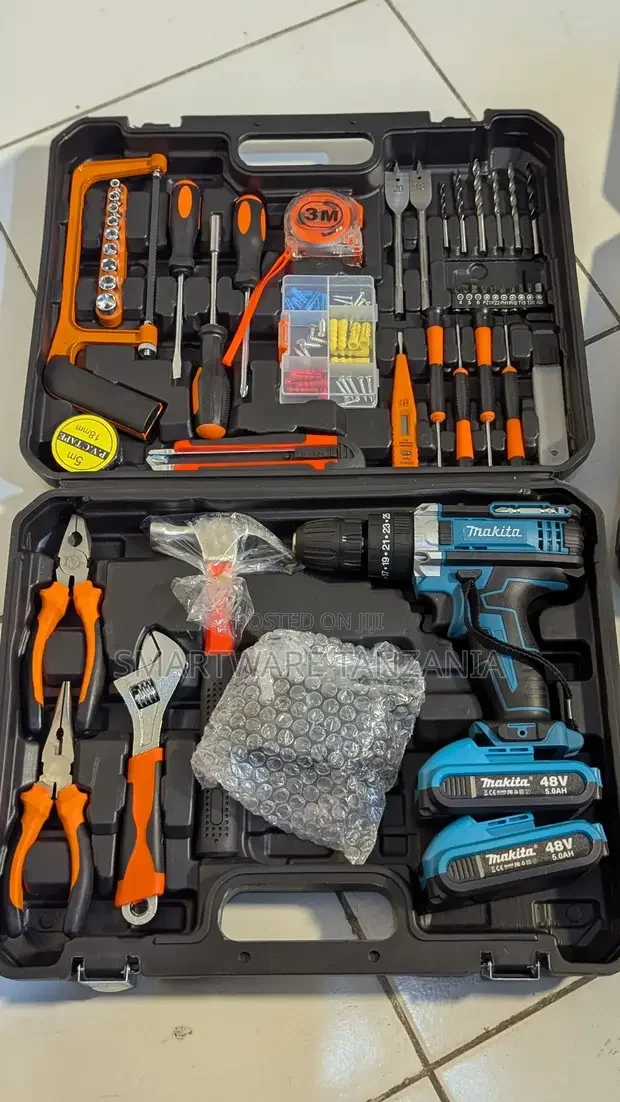 Makita Cordless Drill 47pc Tool Set 48v - Buy in Dar es Salaam, Tanzania | Smartware