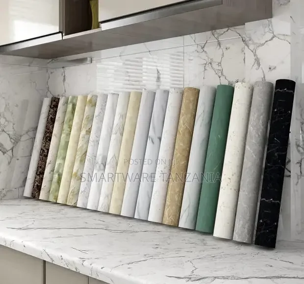 Marble Wallpaper for Kitchen Cabinets - Buy in Dar es Salaam, Tanzania | Smartware