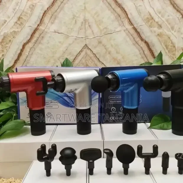 Massage Gun Percussion Massager Deep Tissue Muscle Vibrating - Buy in Dar es Salaam, Tanzania | Smartware