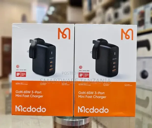 Mcdodo 3-port Mini Rapid Charger - Buy in Dar es Salaam, Tanzania | Smartware