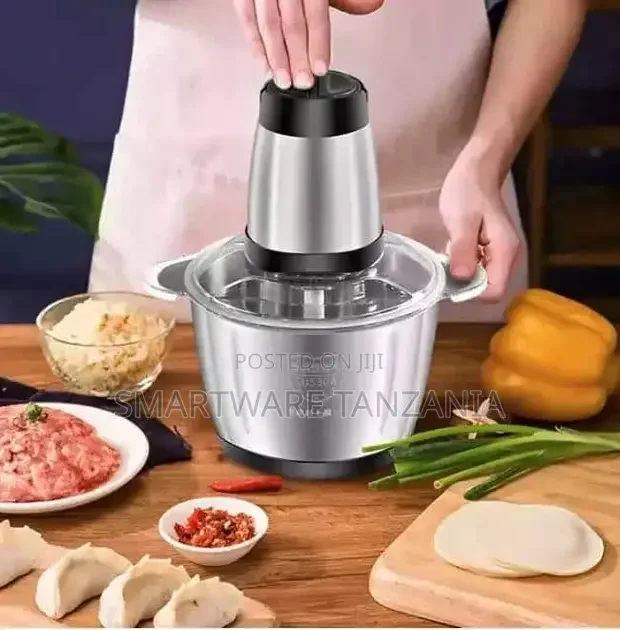 Meat Grinder Chopper With 4 Stainless Steel Blades For Meat