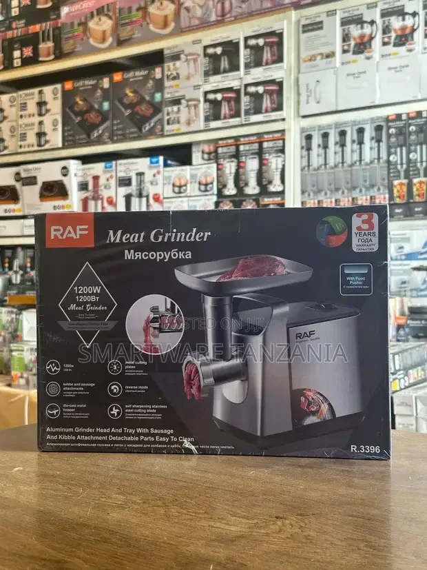 High Power Meat Grinder With Kebbe Maker And Sausage Maker - Buy in Dar es Salaam, Tanzania | Smartware