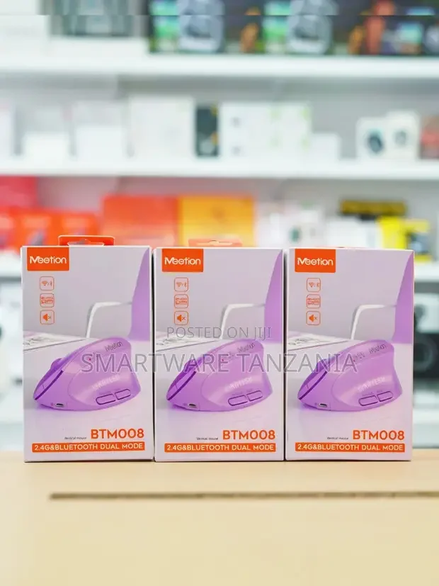 Meetion Ergonomic Vertical Wireless Mouse - Buy in Dar es Salaam, Tanzania | Smartware