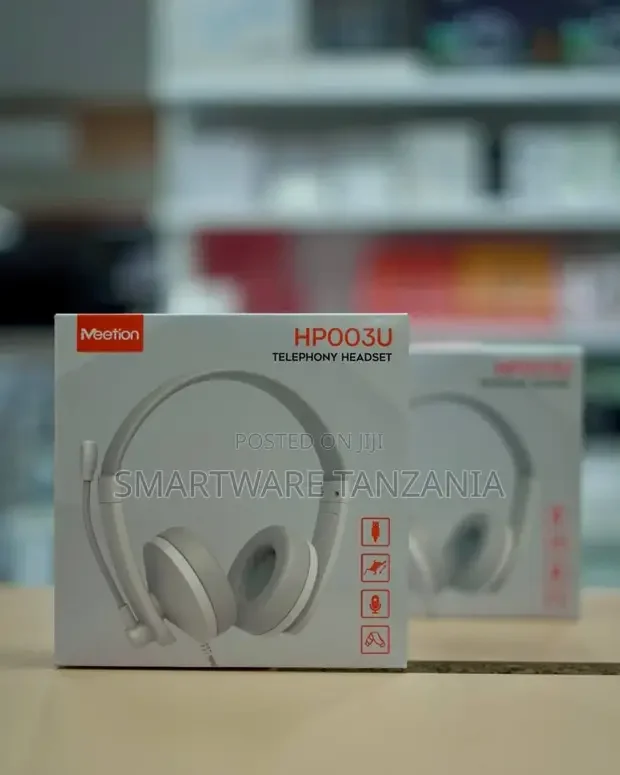 Meetion Telephony Office Headset USB - Buy in Dar es Salaam, Tanzania | Smartware