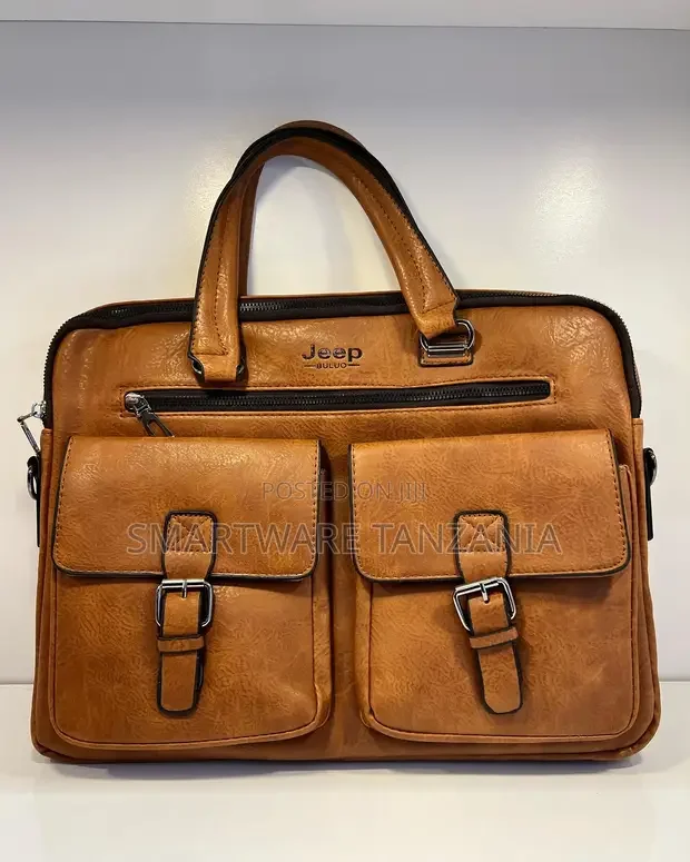 Men Briefcase Laptop Messenger Bag PU Leather - Buy in Dar es Salaam, Tanzania | Smartware