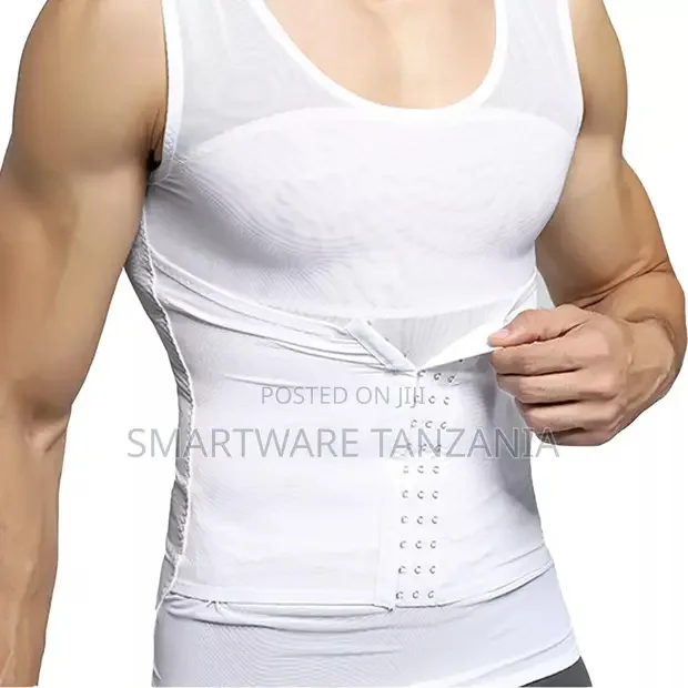 Men's Slimming Body Shaper 2 IN 1 Waist Trainer Tank Top - Buy in Dar es Salaam, Tanzania | Smartware