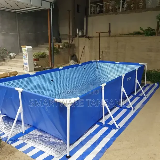 Durable Metal Frame Above Ground Swimming Pool - Buy in Dar es Salaam, Tanzania | Smartware