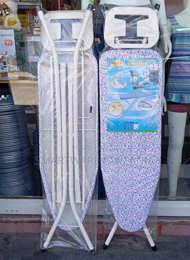 Adjustable Height Ironing Board with Metal Frame Legs - Buy in Dar es Salaam, Tanzania | Smartware