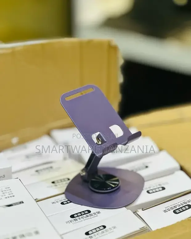 Metal Stand 360 Degree Rotation Portable Phone Holder - Buy in Dar es Salaam, Tanzania | Smartware