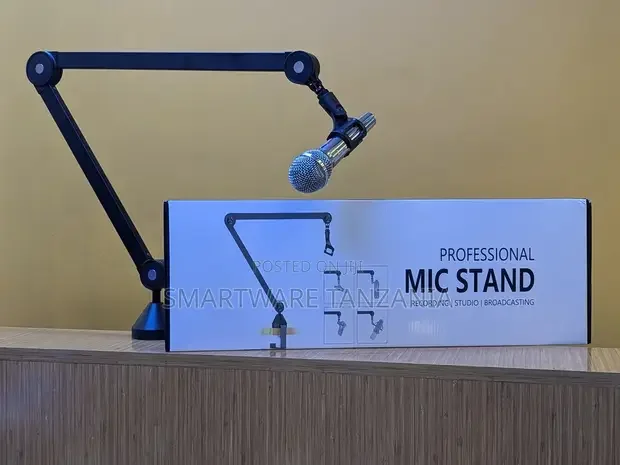 Mic Arm, 360° Rotatable Microphone Boom Arm - Buy in Dar es Salaam, Tanzania | Smartware