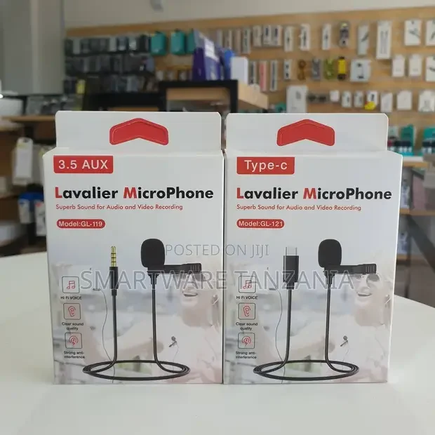 Lavalier Microphone for Mobile, Laptop & Video Camera - Buy in Dar es Salaam, Tanzania | Smartware