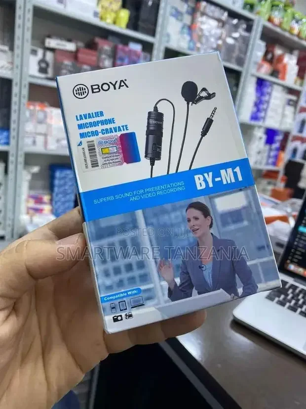 Microphone Noise Reduction Omnidirectional Mic With Clip - Buy in Dar es Salaam, Tanzania | Smartware