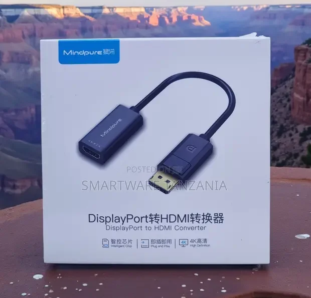 Mindpure DisplayPort to HDMI Converter - Buy in Dar es Salaam, Tanzania | Smartware