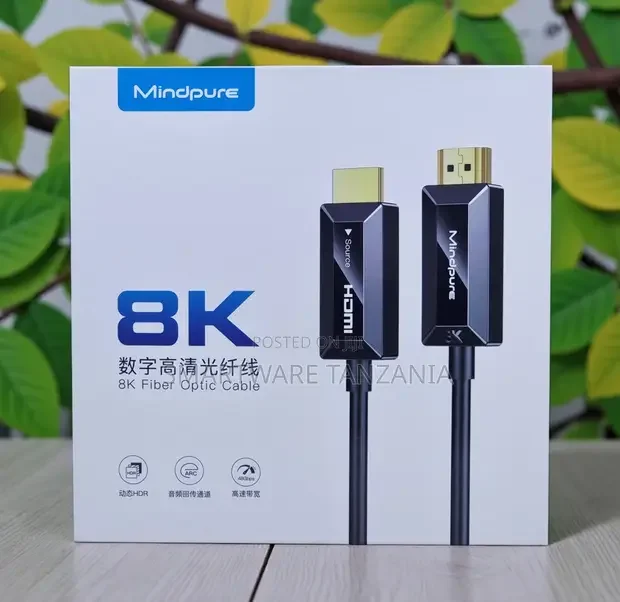 Mindpure HDMI Fiber Optic Cable 48Gbps HDR ARC - Buy in Dar es Salaam, Tanzania | Smartware