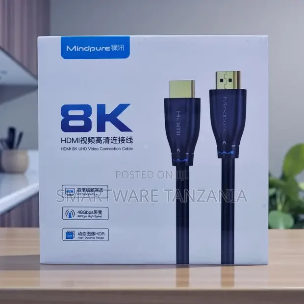 Mindpure HDMI UHD Cable 48Gbps HDR - Buy in Dar es Salaam, Tanzania | Smartware