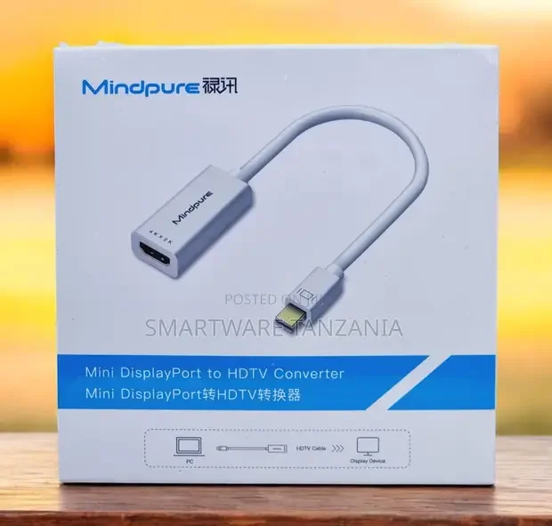 Mindpure Mini Displayport To Hdtv Converter 4kx2k Aluminum