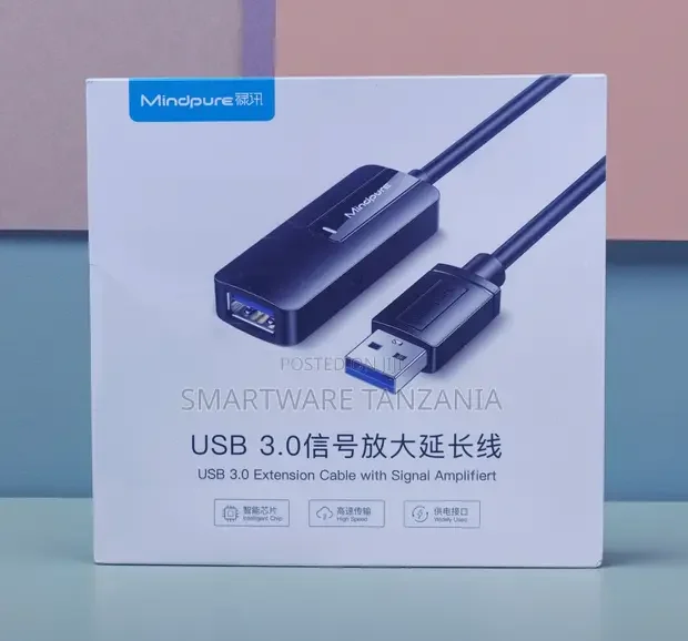 Mindpure Usb 3.0 Extension Cable With A Built-in Signal Amplifier