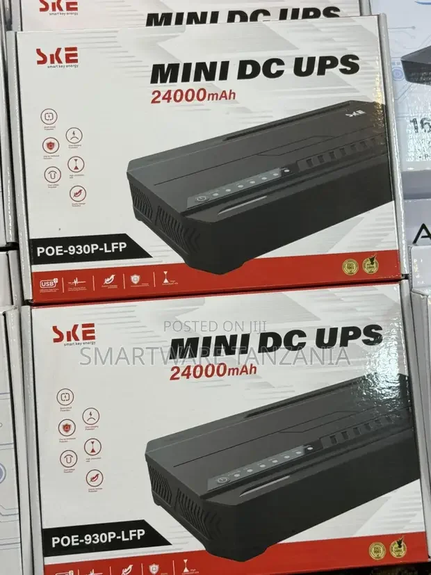 Mini DC UPS 24000mAh Power Backup for WiFi Routers - Buy in Dar es Salaam, Tanzania | Smartware