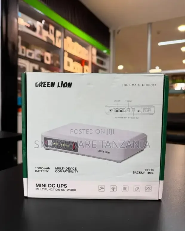 Mini DC UPS Multifunction Network 8-Hour Backup - Buy in Dar es Salaam, Tanzania | Smartware