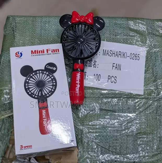 Mini Fan Portable Handheld, Rechargeable Built-in Battery