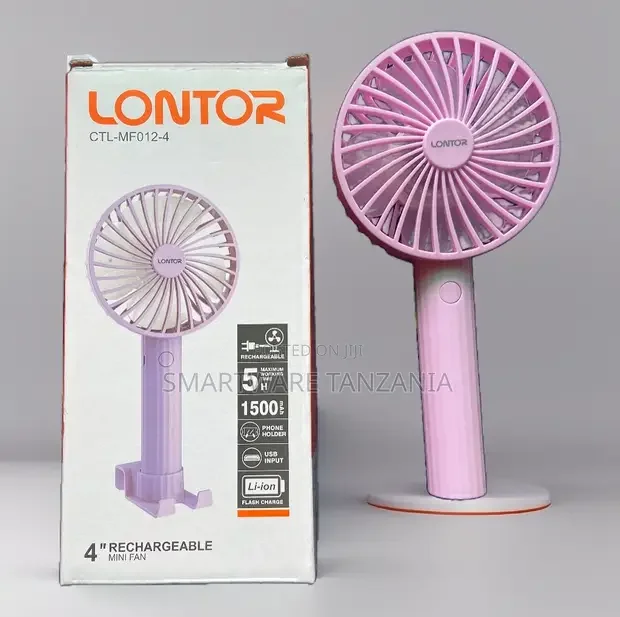 Mini Hand Fan, Powerful Handheld Fan, 3 Speed Strong Wind - Buy in Dar es Salaam, Tanzania | Smartware