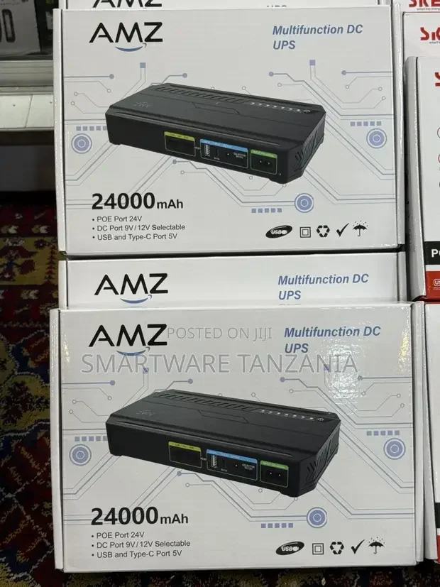 Mini UPS Battery Backup 24000mAh for Routers & Cameras - Buy in Dar es Salaam, Tanzania | Smartware