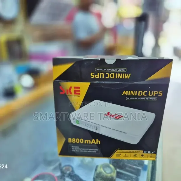 Mini UPS Battery Backup 8800mAh for Router Electronics - Buy in Dar es Salaam, Tanzania | Smartware