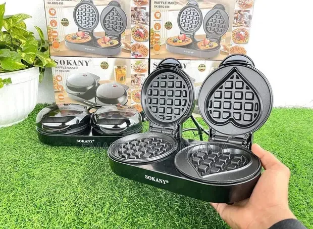 Mini Waffle Maker - Pancake Maker For Brownies, Cookies - Buy in Dar es Salaam, Tanzania | Smartware