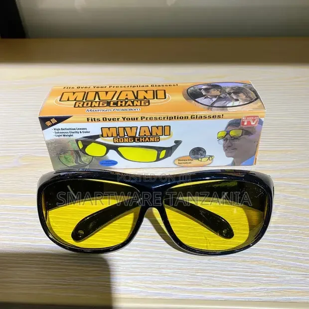 Mivani Rong Chang HD Night Vision Driving Glasses - Buy in Dar es Salaam, Tanzania | Smartware