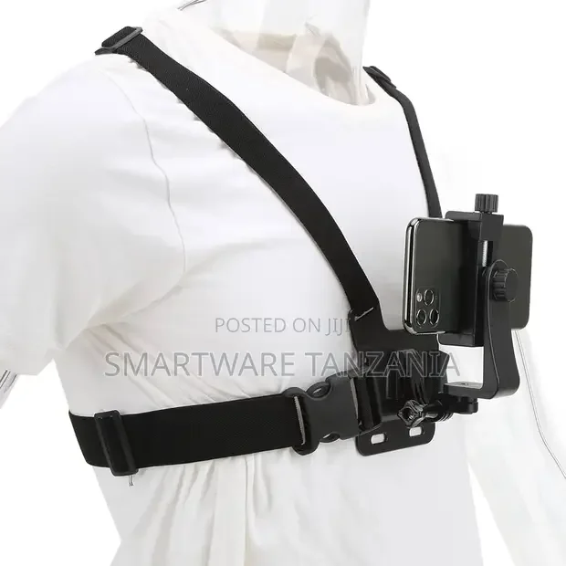 Mobile Phone Chest Strap, Phone Chest Mount Harness Strap Holder