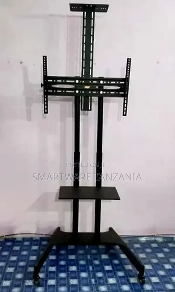 Mobile TV Stand On Wheels TVS Suitable For 32-70 Inch Screen