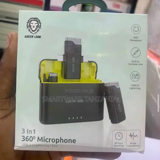 Dual Wireless Lapel Microphone for iPhone - Buy in Dar es Salaam, Tanzania | Smartware