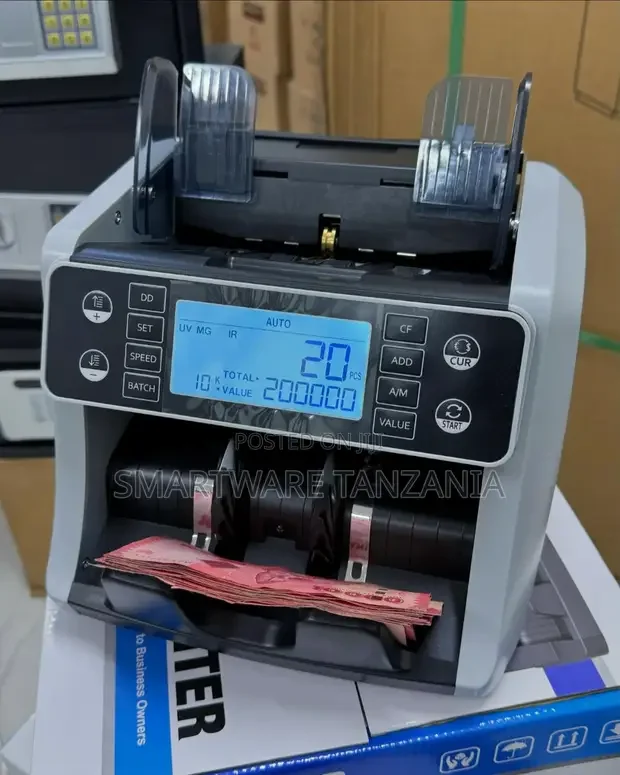 Money Counter Machine, Bill Counter, UvIrMgDd Detection