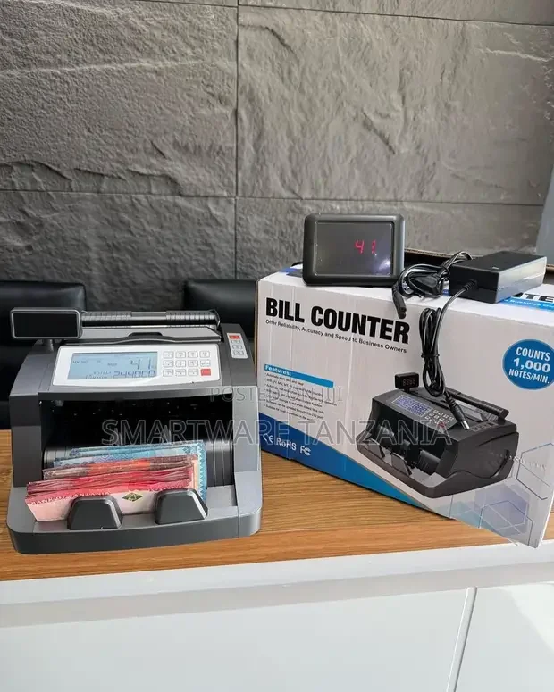 Money Counter Machine with Counterfeit Detection - Buy in Dar es Salaam, Tanzania | Smartware