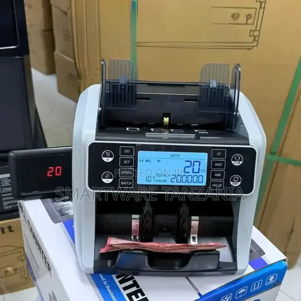 Money Counter Machine, Currency Cash Banknote Counter - Buy in Dar es Salaam, Tanzania | Smartware