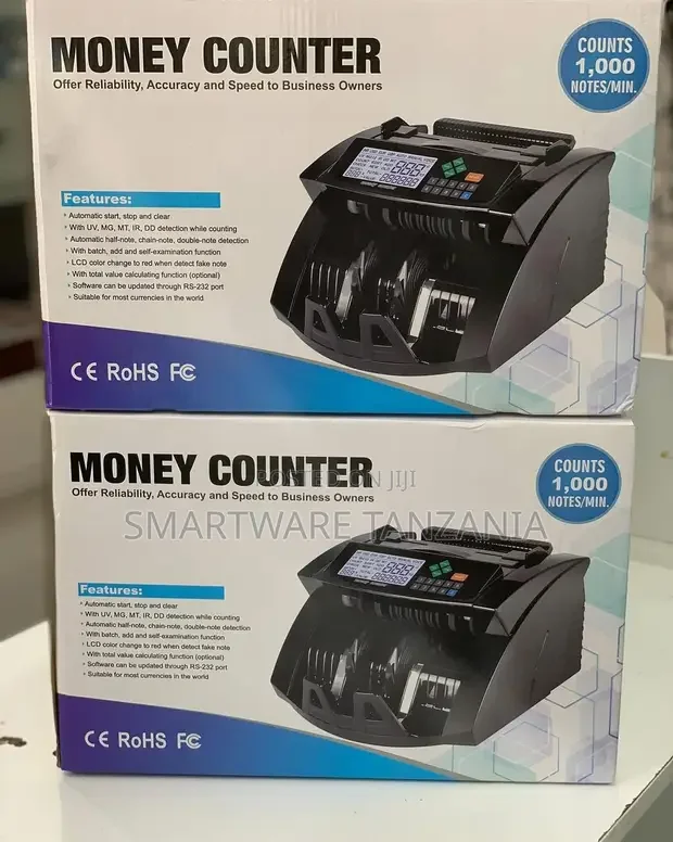 Money Counter Machine With Counterfeit Detection - Buy in Dar es Salaam, Tanzania | Smartware