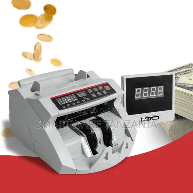Money Counting Machine With Fake Note Detection - Buy in Dar es Salaam, Tanzania | Smartware