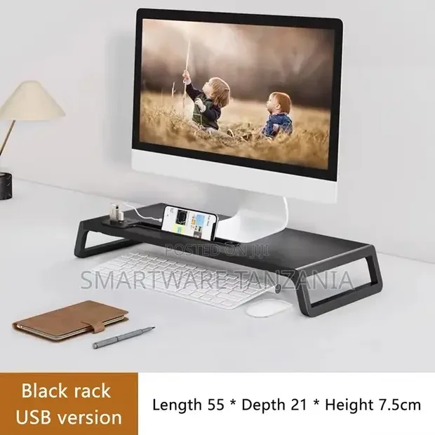 Monitor and Laptop Stand, 27 Inch Desktop Riser - Buy in Dar es Salaam, Tanzania | Smartware