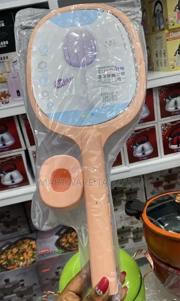 Mosquito Racket Bat Rechargeable Electric Fly Swatter - Buy in Dar es Salaam, Tanzania | Smartware
