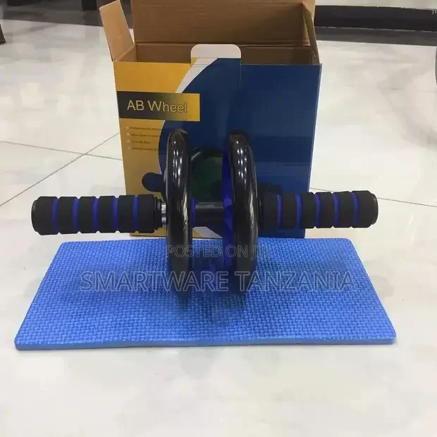 Muscle Trainer Ab Wheel Roller Hand Grip Knee Pad Training - Buy in Dar es Salaam, Tanzania | Smartware