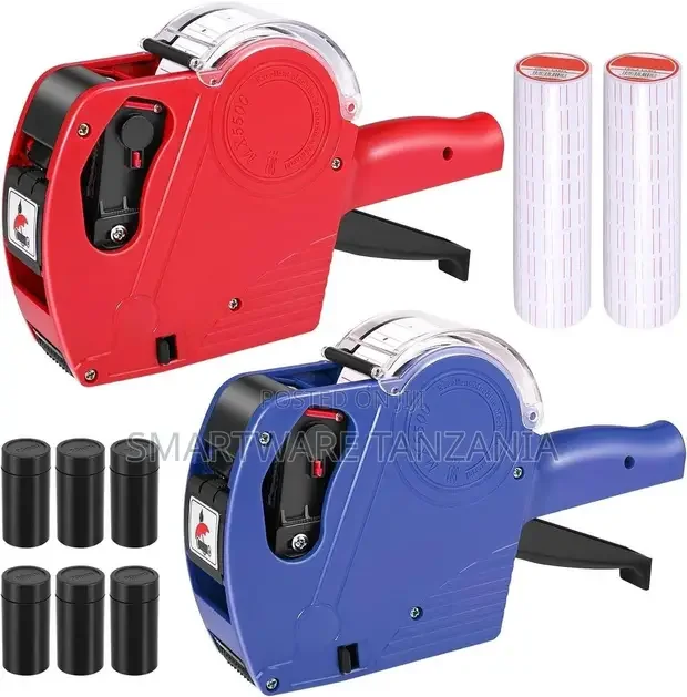 Mx5500 Eos Price Gun Red Blue 8 Digit Label Maker - Buy in Dar es Salaam, Tanzania | Smartware