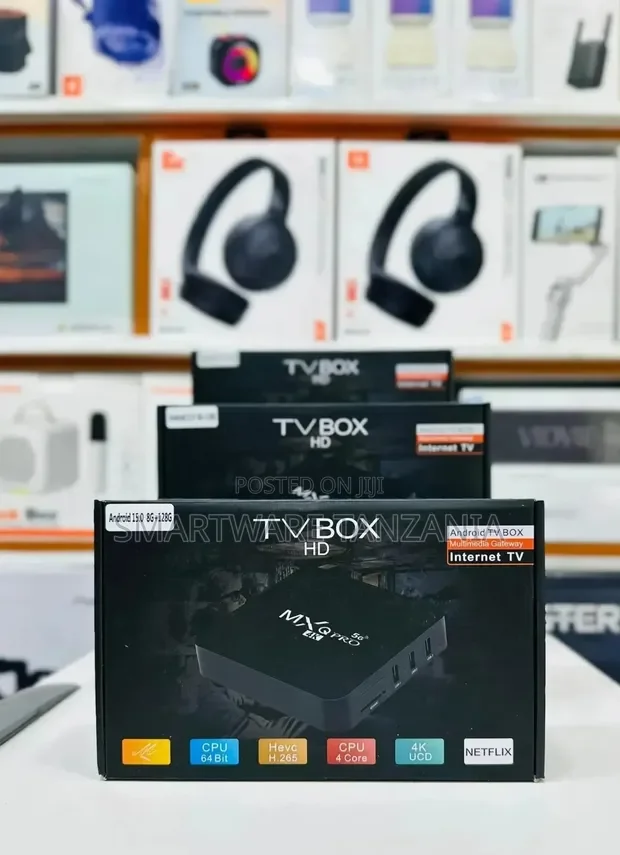 Mxq Pro Android TV Box 8GB RAM 128GB - Buy in Dar es Salaam, Tanzania | Smartware