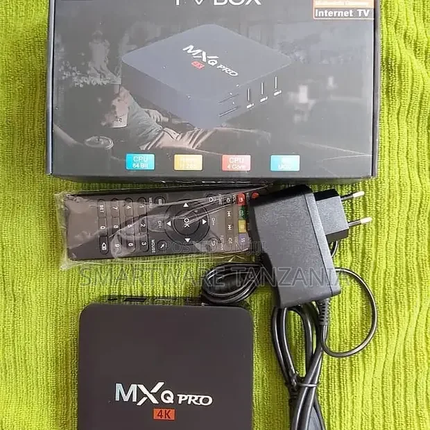 MXQ Pro Ultra HD 64bit WIFI Android 10.0 Smart TV Box - Buy in Dar es Salaam, Tanzania | Smartware