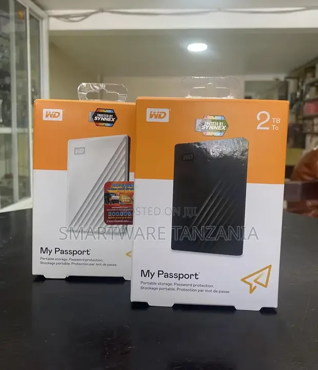 WD My Passport 2TB Secure Portable Storage - Buy in Dar es Salaam, Tanzania | Smartware