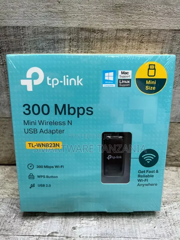 N300Mbps Mini USB Wireless WiFi Network Adapter for PC - Buy in Dar es Salaam, Tanzania | Smartware