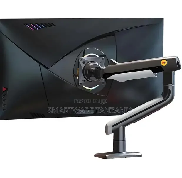 Nb Gas Spring Single Monitor Arm Desk Mount 27'' To 50'' - Buy in Dar es Salaam, Tanzania | Smartware
